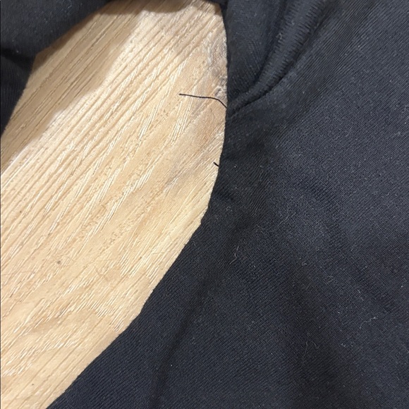 Adrienne Vittadini Classic Black Hoodie - Picture 5 of 5